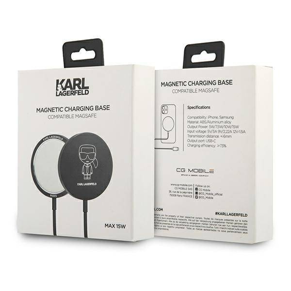 Zdjęcie do “Karl Lagerfeld 15W MagSafe - ładowarka indukcyjna”.