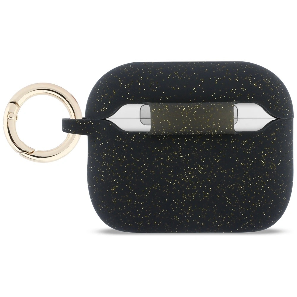 Zdjęcie do “Guess Silicone Glitter Ring czarny - etui AirPods Pro 3”.
