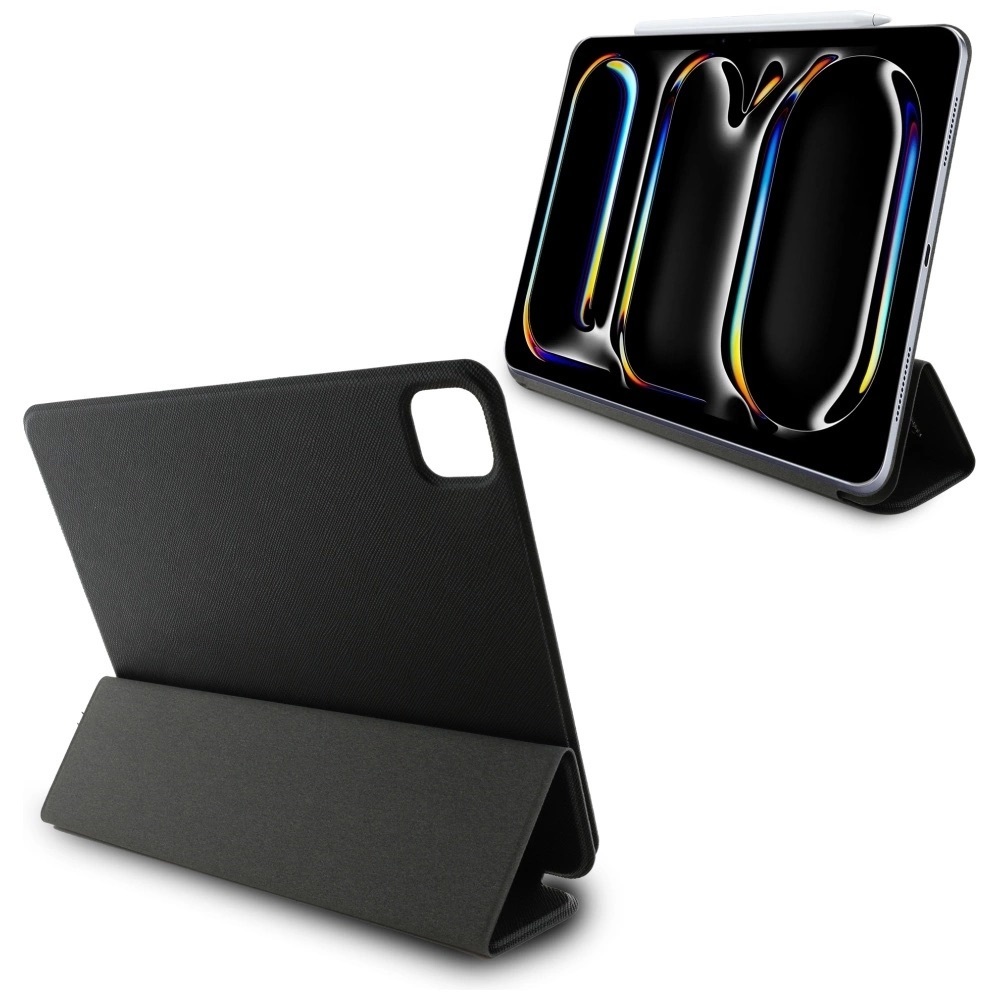 Zdjęcie do “Karl Lagerfeld Saffiano Magnetic Karl &Choupette czarny - etui iPad Pro 11" (2024/2025)”.