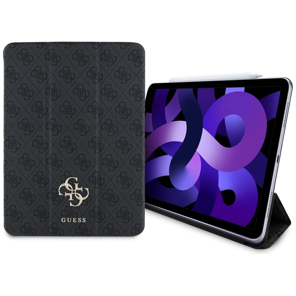 Zdjęcie do “Guess Magnetic 4G Big Logo czarny - etui iPad Air 11" (2024/2025/2026)”.