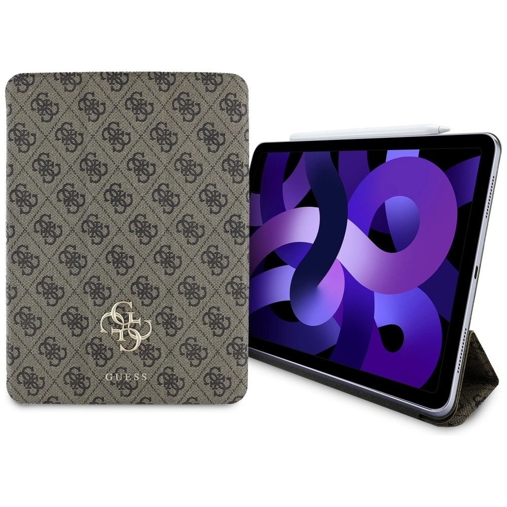 Zdjęcie do “Guess Magnetic 4G Big Logo brązowy - etui iPad Air 11" (2024/2025/2026)”.