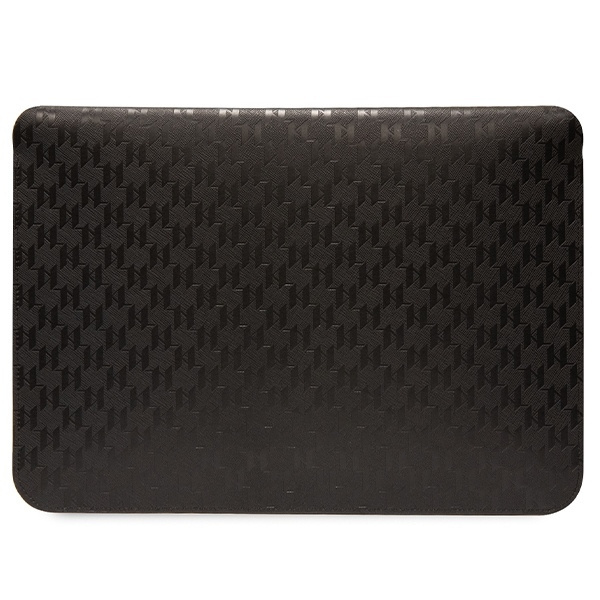 Zdjęcie do “Karl Lagerfeld laptop Sleeve Saffiano Monogram Choupette czarny - pokrowiec Macbook 14"”.