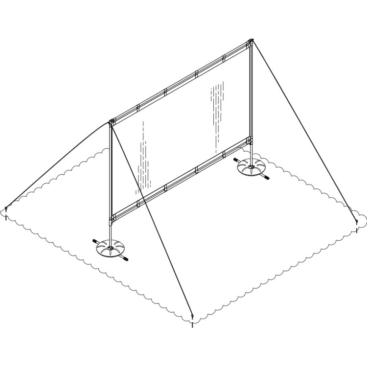 Zdjęcie do “JMGO Portable Screen - ekran do projektora”.