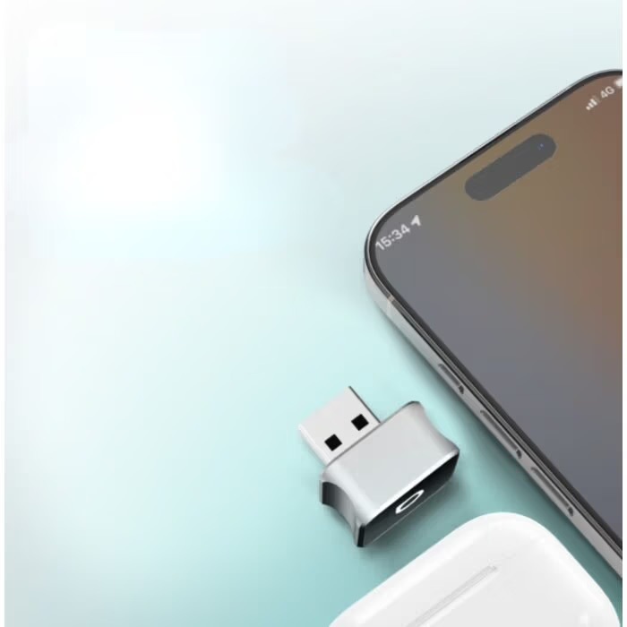 Zdjęcie do “Ottocast CA88-T2 Mini Cube CarPlay Bluetooth szary - Adapter samochodowy”.