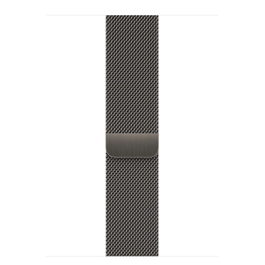 Zdjęcie do “Apple 45mm Graphite Milanese Loop - Produkt otwarty”.