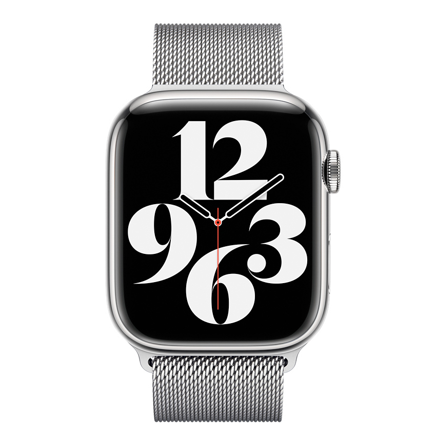Zdjęcie do “Apple 45mm Silver Milanese Loop - Produkt otwarty”.