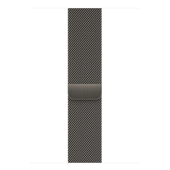 Zdjęcie do “Apple 45mm Graphite Milanese Loop - Produkt otwarty”.