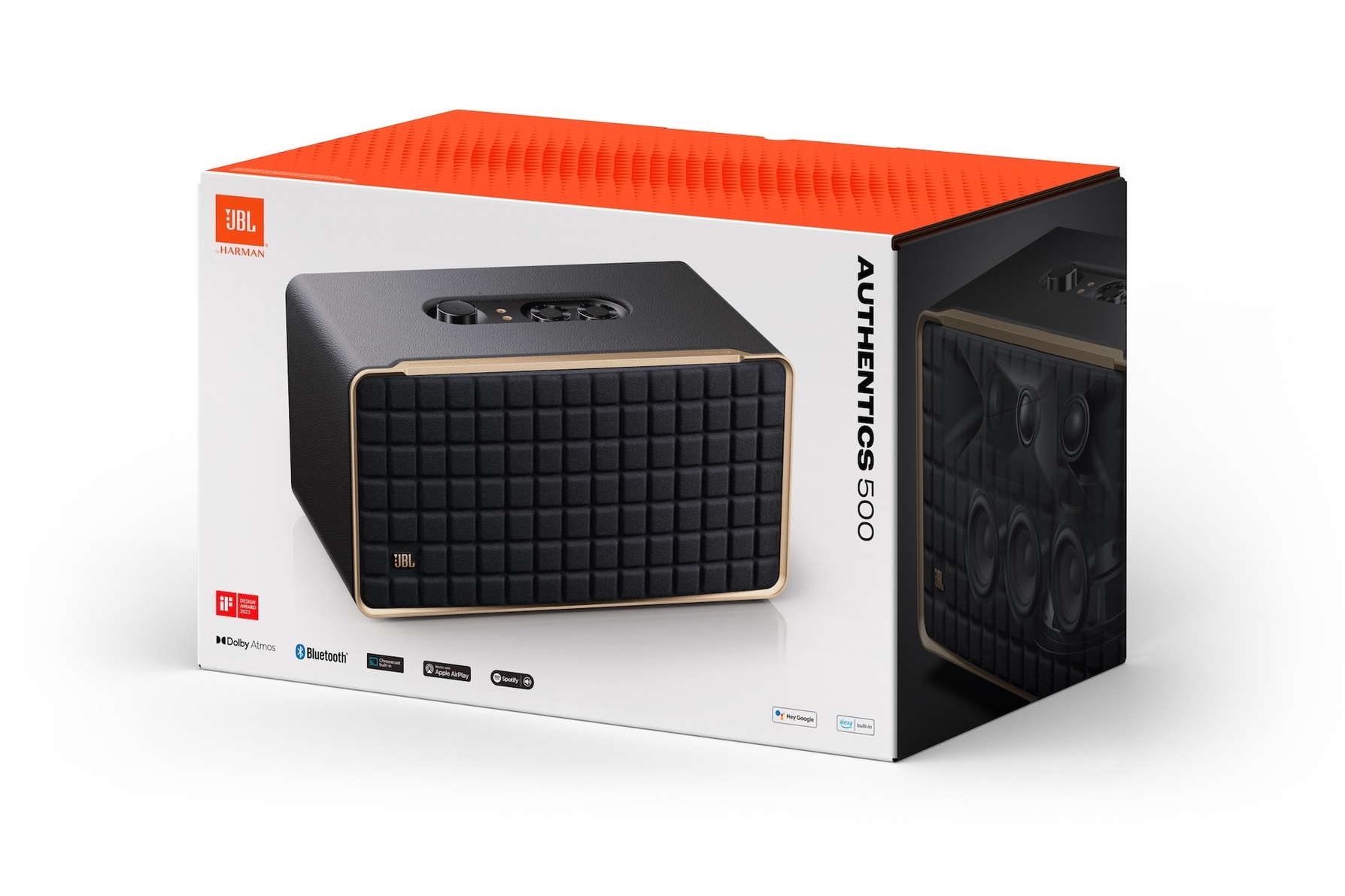 Zdjęcie do “JBL Authentics 500 - głośnik - Produkt otwarty”.