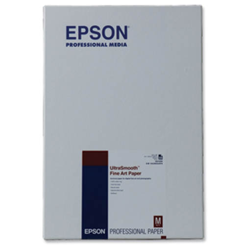 Epson Ultrasmooth Fine Art Papier A3+, 325g/m , 25 arkuszy