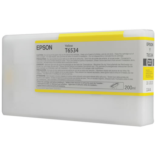 Epson tusz Yellow T6534 poj. 200ml do drukarki Stylus Pro 4900 (C13T653400)