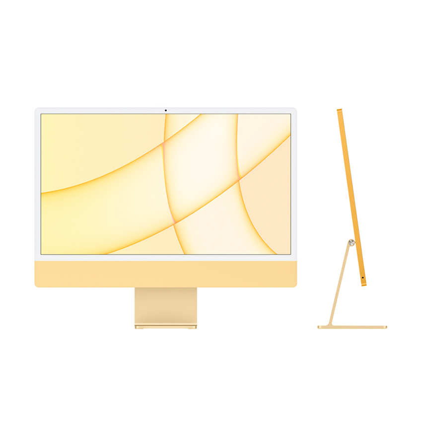 Apple iMac Retina 4,5K 24’’ M1/8GB/256GB SSD/GPU M1 (8 rdzeni) (żółty)