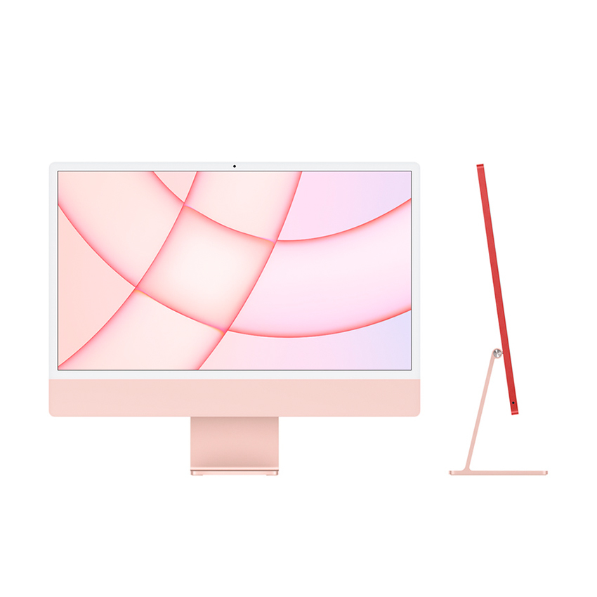 Apple iMac Retina 4,5K 24’’ M1/8GB/512GB SSD/GPU M1 (8 rdzeni) (różowy)