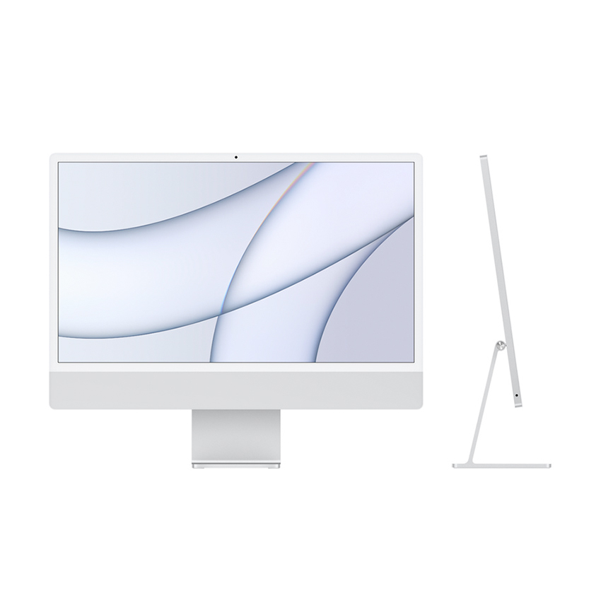 Apple iMac Retina 4,5K 24’’ M1/8GB/512GB SSD/GPU M1 (8 rdzeni) (srebrny)