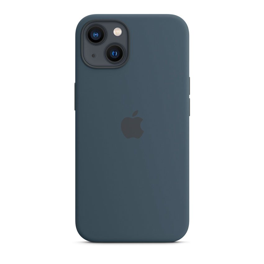 Apple Silicone Case etui z MagSafe do iPhone 13 (błękitna toń)