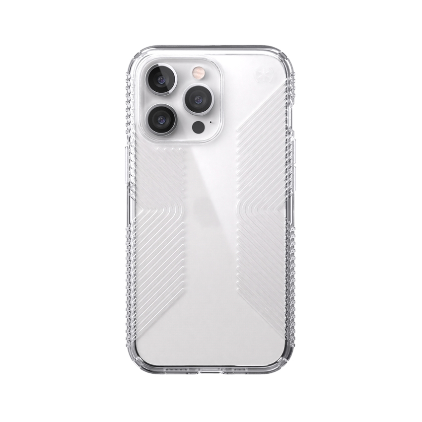 Speck Presidio Perfect Clear with Grips etui do iPhone 13 Pro z powłoką MICROBAN (przezroczysty)