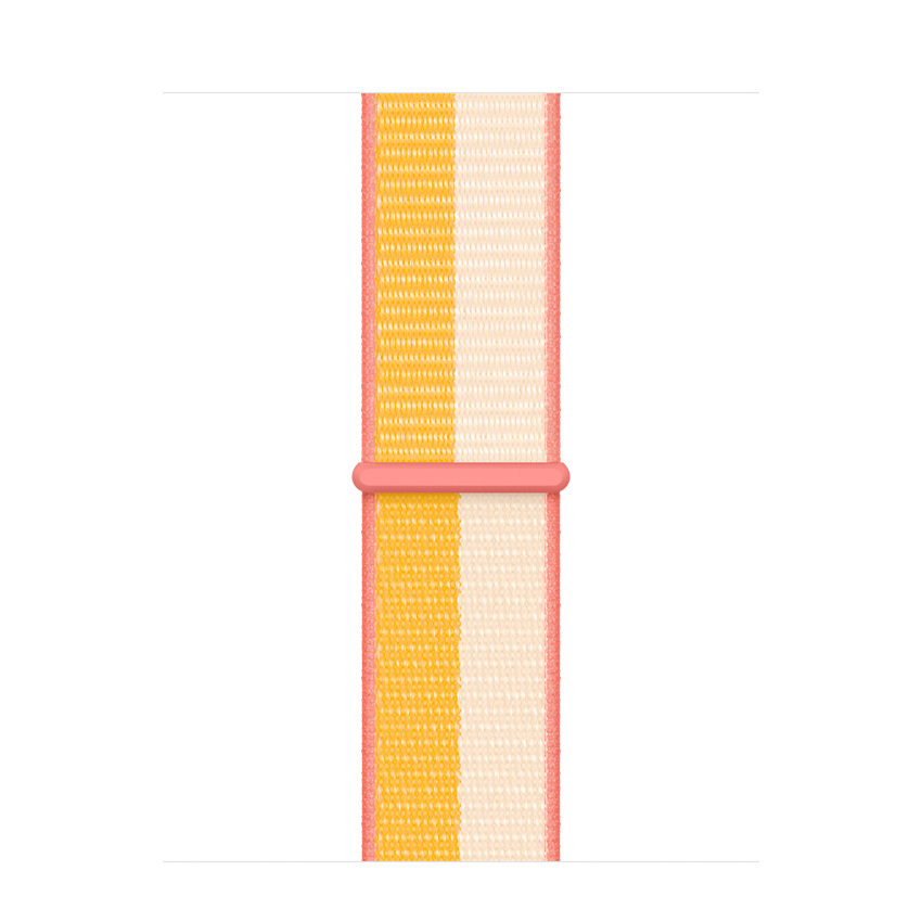 Apple Watch opaska sportowa w kolorze jesiennego liścia/białym do koperty 38/40/41 mm