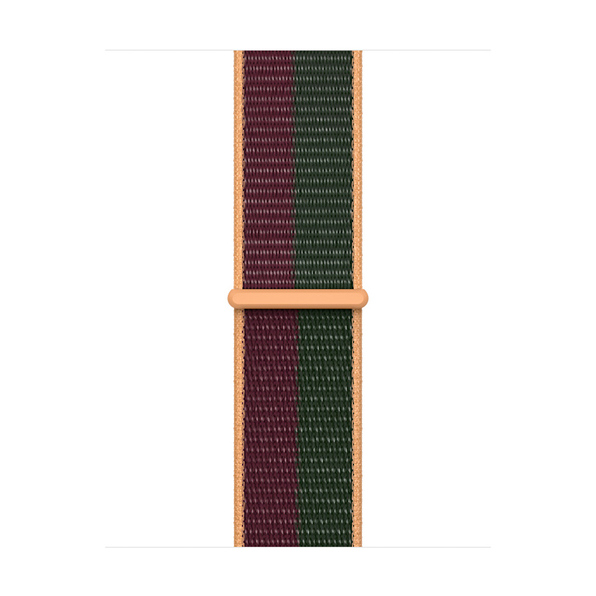 Apple Watch opaska sportowa w kolorze ciemnej wiśni/leśnej zieleni do koperty 38/40/41 mm