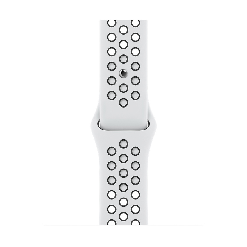 Apple Watch pasek sportowy Nike w kolorze czystej platyny/czarnym do koperty 38/40/41 mm