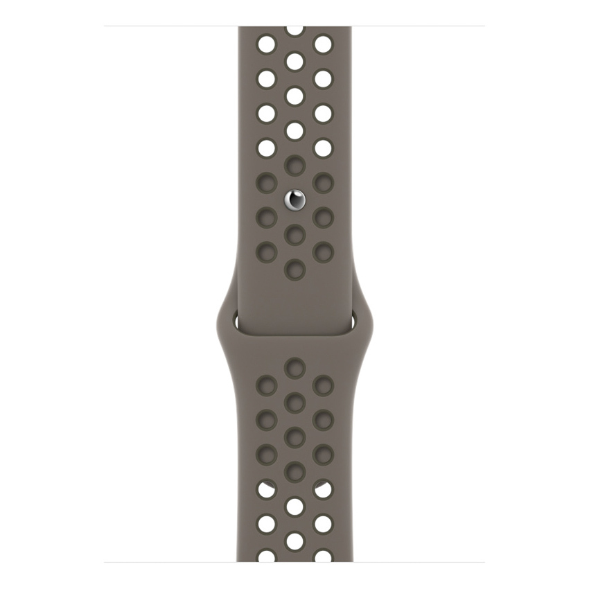 Apple 45mm Midnight Olive Gray/Cargo Khaki Nike Sport Band - Regular