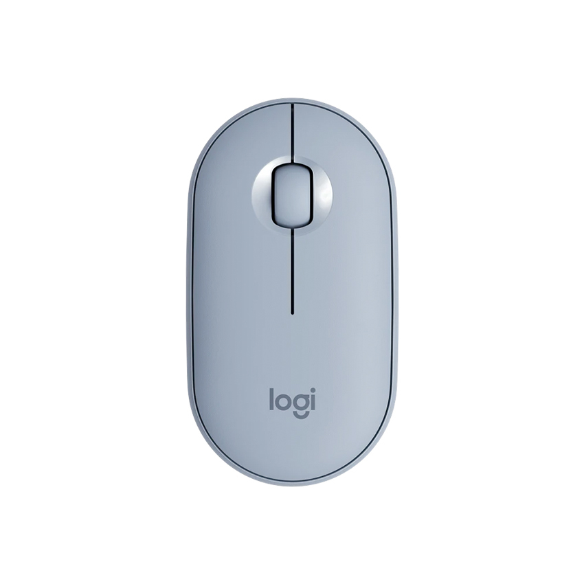 Logitech Pebble M350 mysz bezprzewodowa (niebiesko szary)