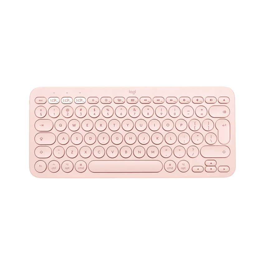 Logitech K380 klawiatura Bluetooth do obsługi urządzeń Mac (różowy) US
