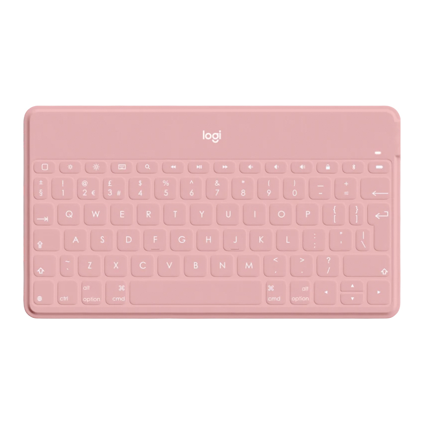 Logitech Keys To Go  klawiatura bezprzewodowa iPhone/iPad/Apple TV (różowy)