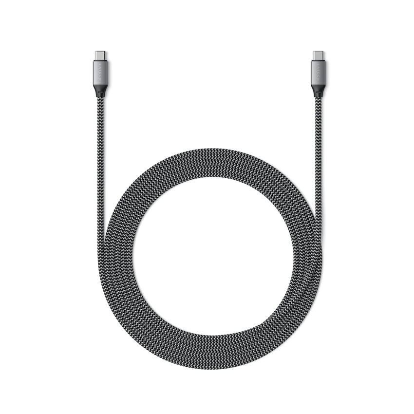 Satechi kabel USB-C/USB-C 100W (szary)