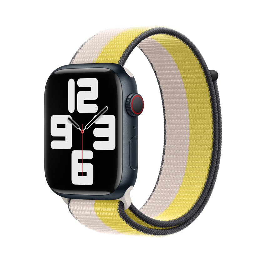 Zdjęcie do “Apple 45mm Oat Milk/Lemon Zest Sport Loop”.