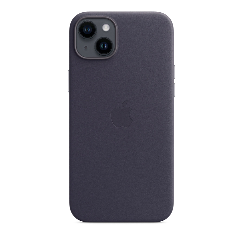 Apple Leather Case etui z MagSafe do iPhone 14 Plus (atramentowy)