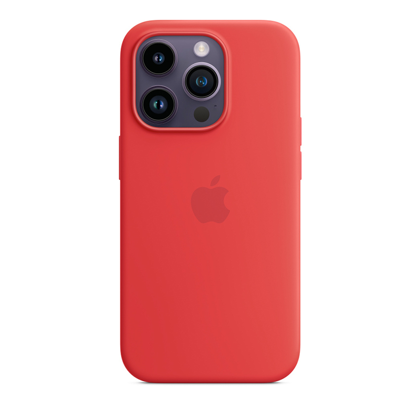 Apple Silicone Case etui z MagSafe do iPhone 14 Pro (PRODUCT)RED