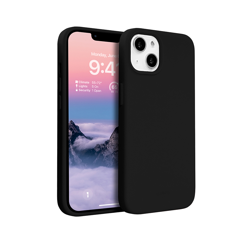 Crong Color Cover etui iPhone 14 Plus (czarny)