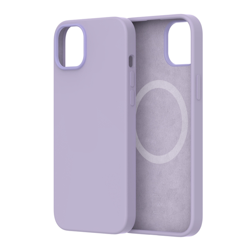 Zdjęcie do “B.Safe Magnetic Silicon Case Lavender - etui iPhone 14”.