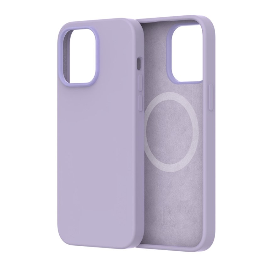 Zdjęcie do “B.Safe Magnetic Silicon Case Lavender - etui iPhone 14 Pro Max”.