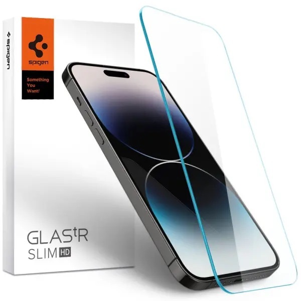 Zdjęcie do “Spigen Glas TR Slim - szkło ochronne iPhone 14 Pro Max”.
