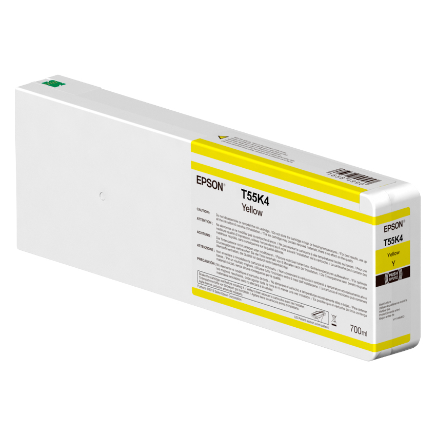 Epson atrament Singlepack Yellow T55K400 UltraChrome HDX/HD 700ml
