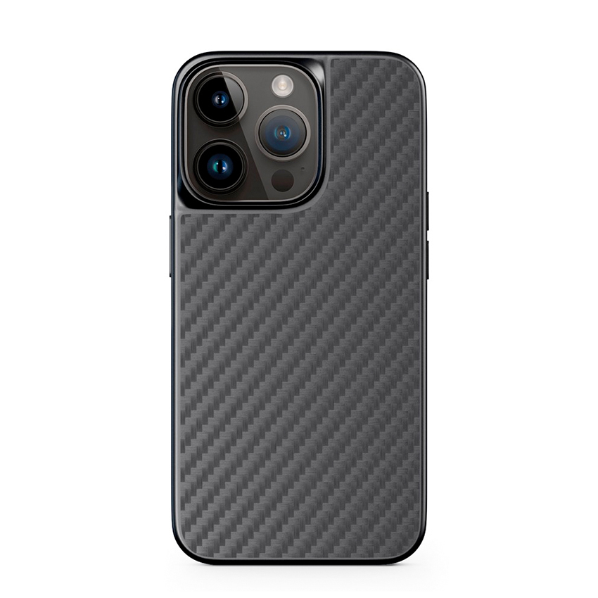 Epico Hybrid Carbon case MagSafe etui iPhone 14 Pro Max (czarny)