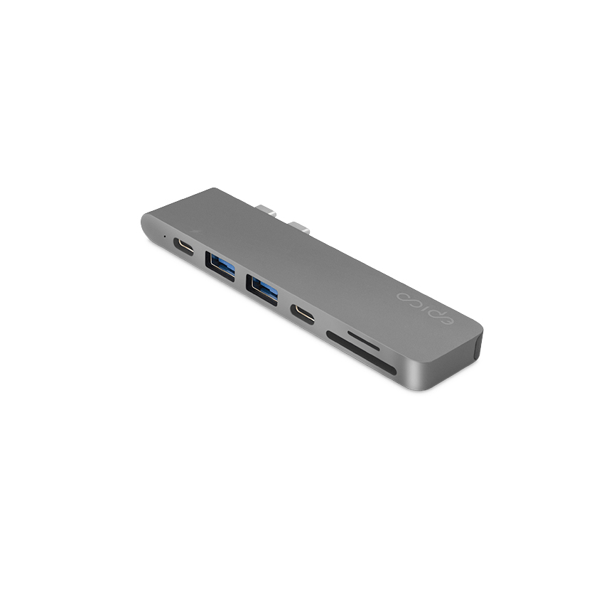 Epico Pro Usb-C Hub przejściówka USB-C (gwiezdna szarość)