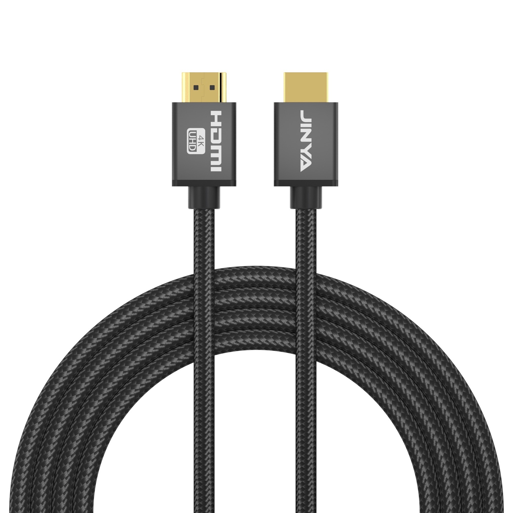 Zdjęcie do “JINYA HDMI To HDMI Cable 4K ( Black) - kabel HDMI”.