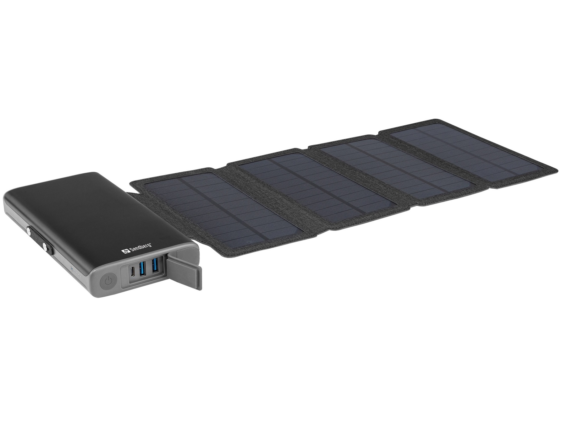 Zdjęcie do “Sandberg Solar 4-Panel Powerbank 25000 mAh - powerbank”.