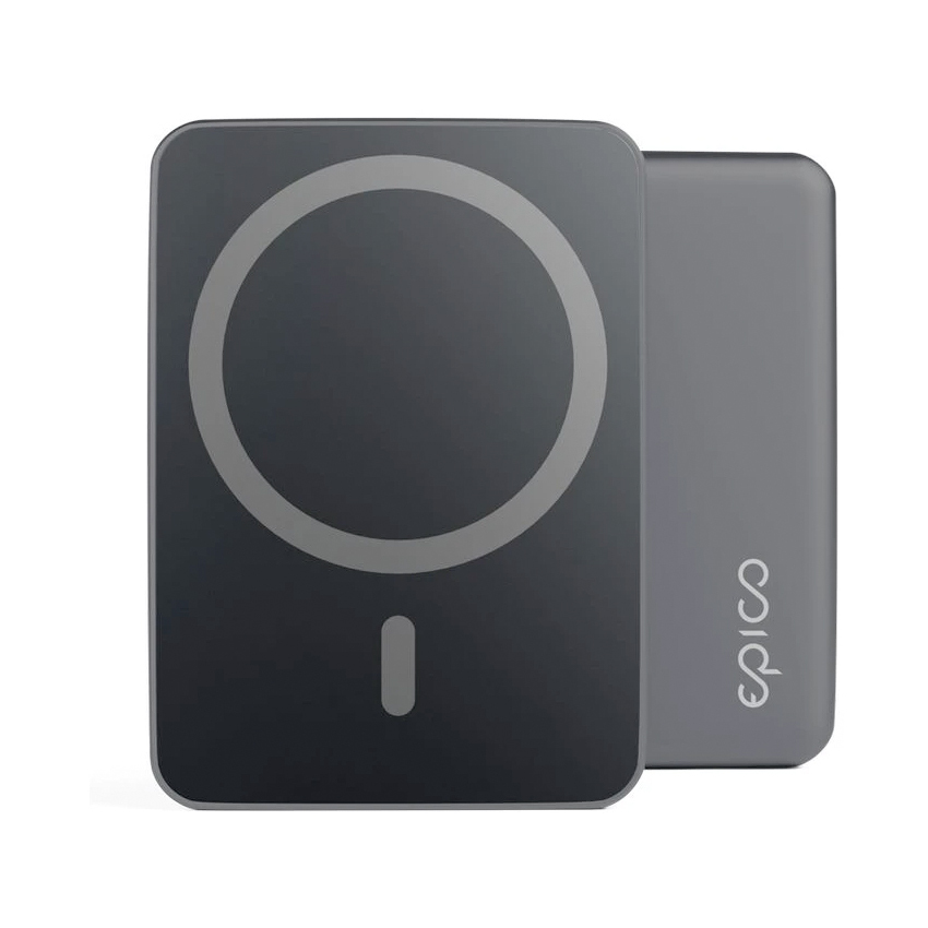 Epico Aluminium MagSafe 5000 mAh grey - powerbank