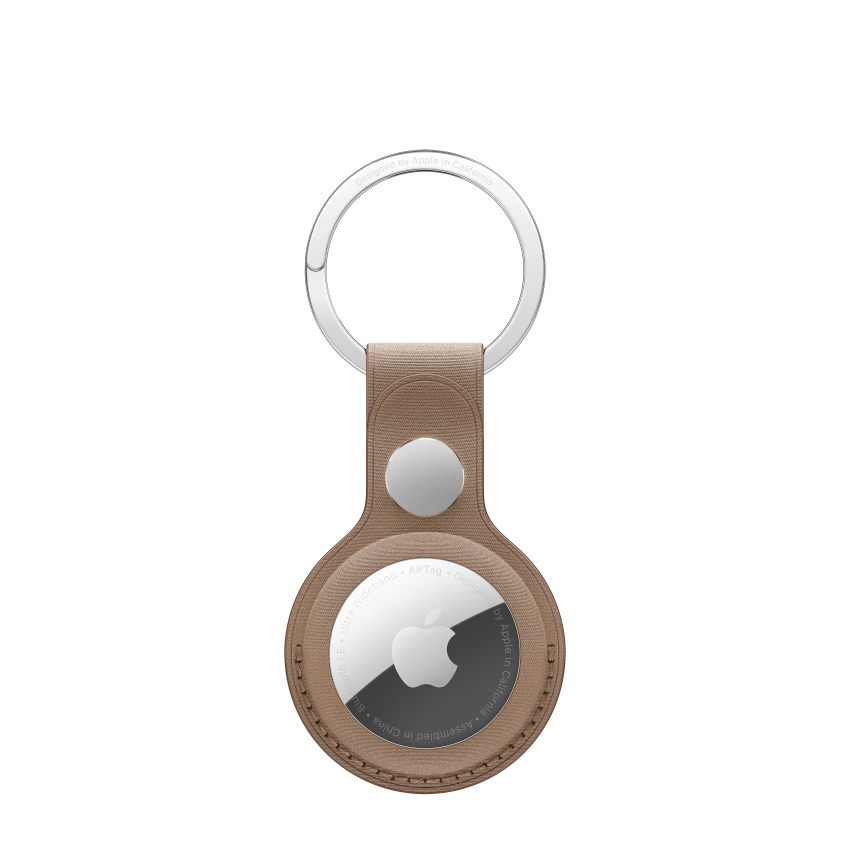 Zdjęcie do “Apple AirTag FineWoven Key Ring - Taupe”.