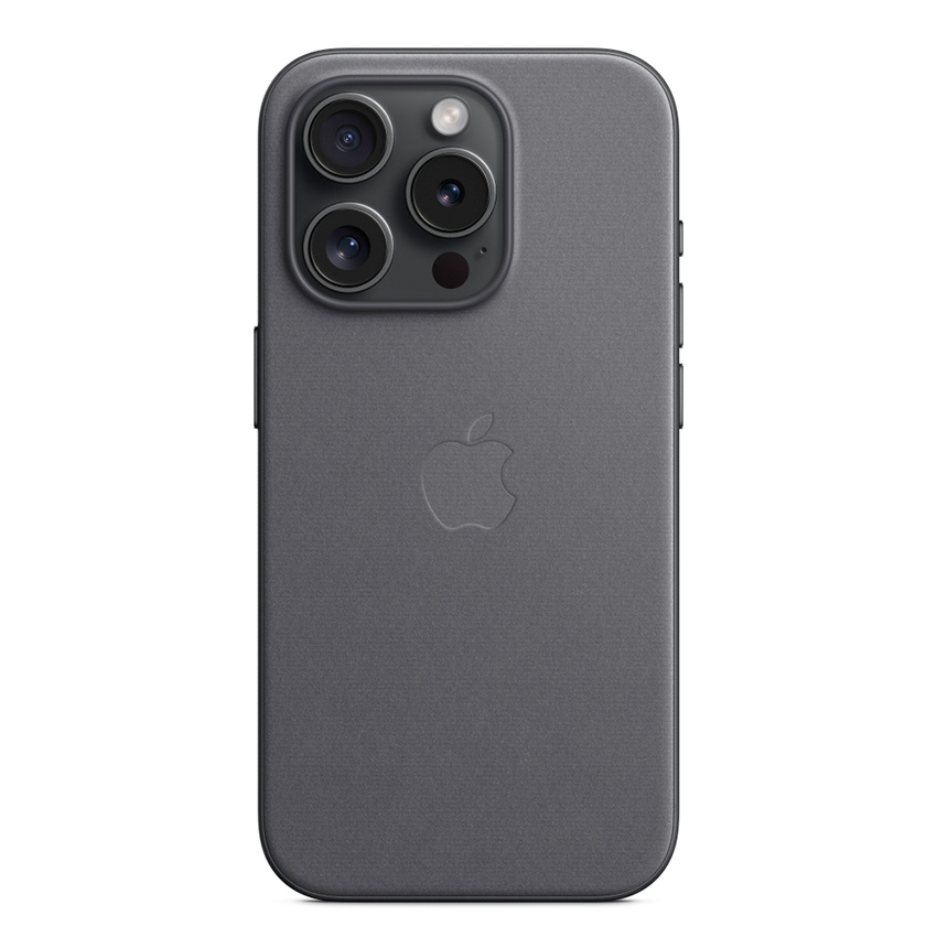 Apple iPhone 15 Pro FineWoven Case with MagSafe - Black