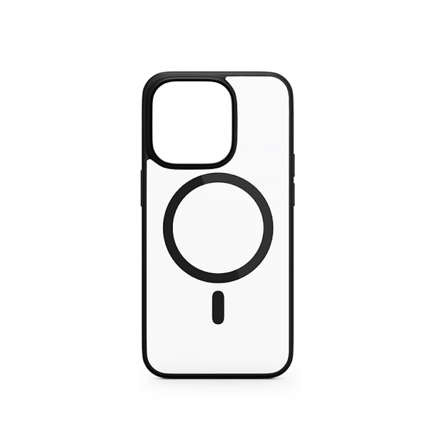Epico Hero Case Transparent Black MagSafe - etui iPhone 15 Pro Max