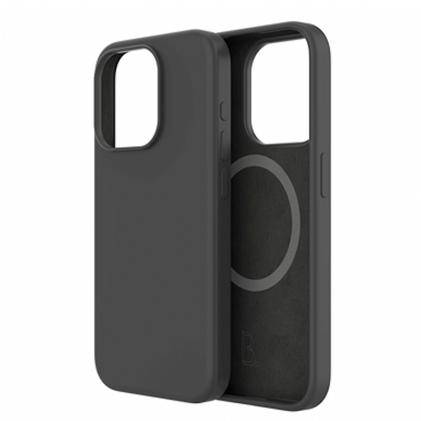Zdjęcie do “B.Safe Magnetic Silicon Case Black - etui iPhone 15 Pro”.