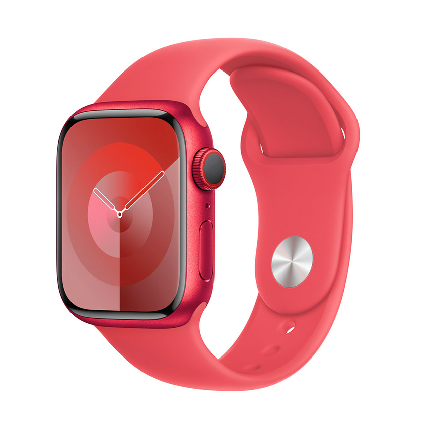 Apple pasek sportowy z edycji (PRODUCT)RED do koperty 38/40/41 mm rozmiar S/M