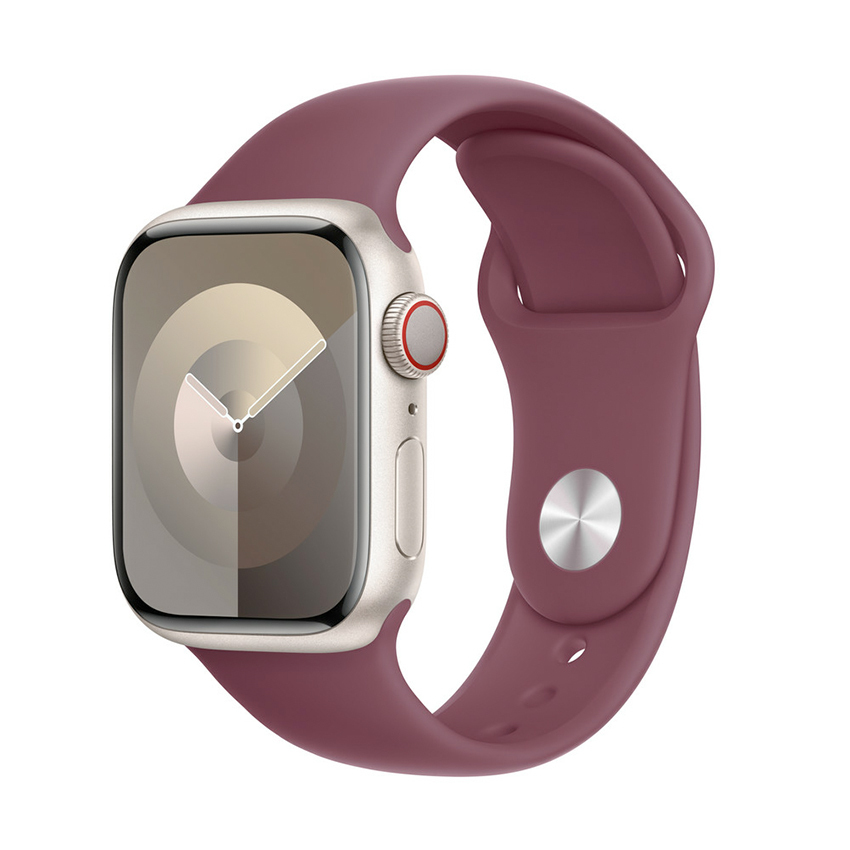 Apple pasek sportowy w kolorze rubinowej morwy do koperty 38/40/41 mm rozmiar M/L