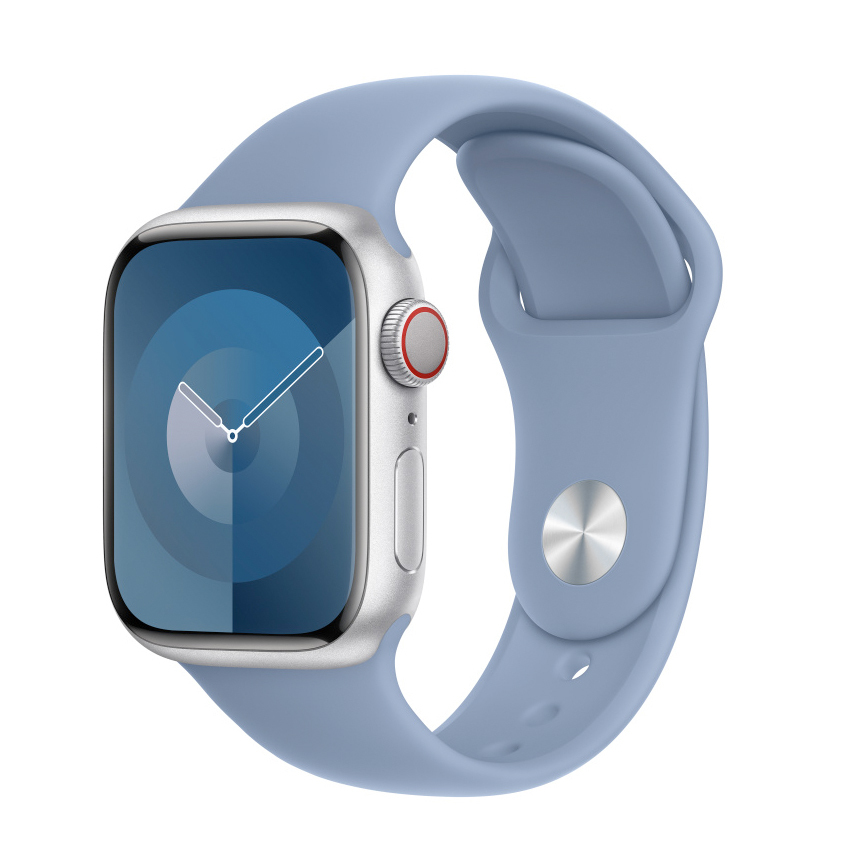 Apple pasek sportowy w kolorze zimowego błękitu do koperty 38/40/41 mm rozmiar S/M