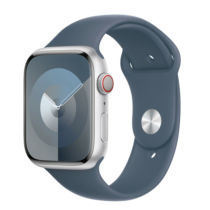 Zdjęcie do “Apple 45mm Storm Blue Sport Band - M/L”.