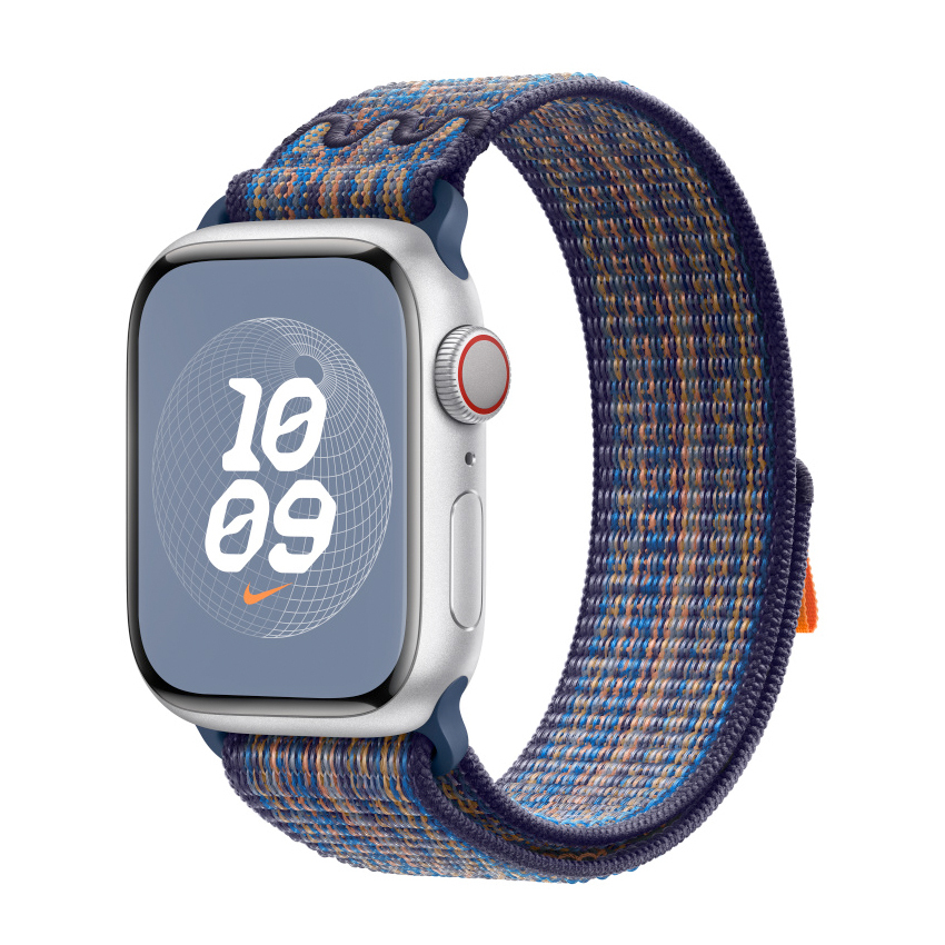 Apple 41mm Game Royal/Orange Nike Sport Loop