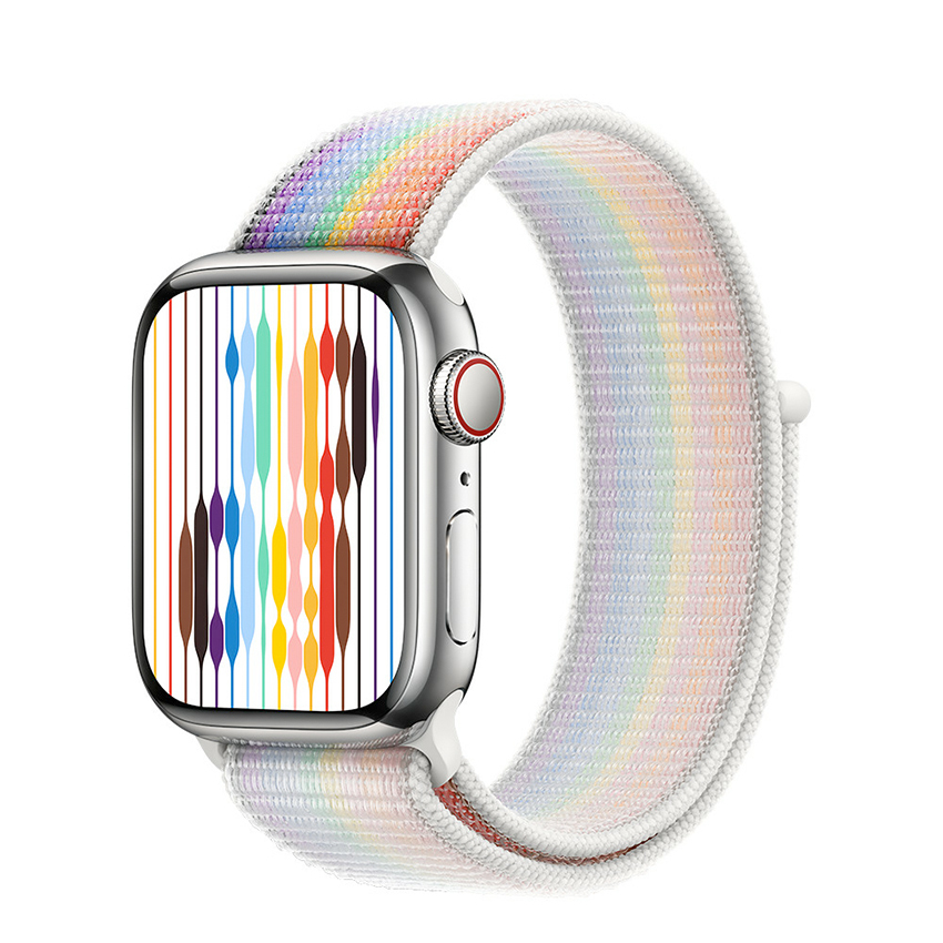 Zdjęcie do “Apple 41mm Pride Edition Sport Loop”.